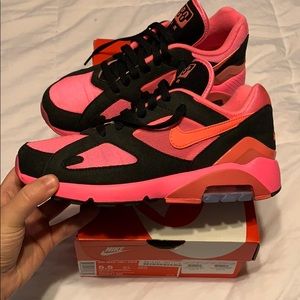 air max 180 comme des garcons black